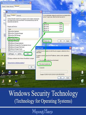 cover image of Windows Security Technology
